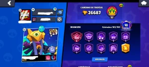 Fama Global / 10 Prestigios / 38 Buffies / 59 Hipercargas - Brawl Stars