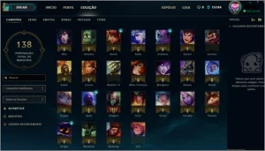 Conta lol ouro s7 15k de essencia - League of Legends