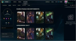 Conta lol ouro s7 15k de essencia - League of Legends