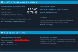 TROCO 75,00 EM COMPRAS NA STEAM POR 50,00 NO DFG GAMES - Outros