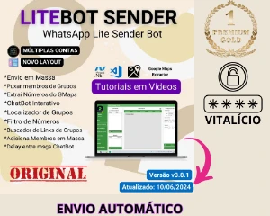 Disparador & Chatbot-LiteBot WA Marketing 2024 V 3.8.1 - Outros