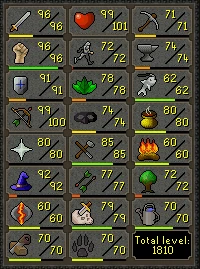 Conta rs3/old runescape pvm