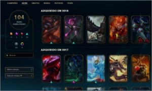 League of Legends, 102 skins, Season 4 LOL