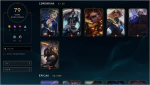 Conta Platina desde a season 4, bom MMR e barato. - League of Legends LOL