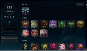 Conta Platina desde a season 4, bom MMR e barato. - League of Legends LOL