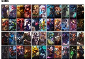 Conta Prata 2 com 114 Skins e 151 Champs + 2600 RP - League of Legends LOL