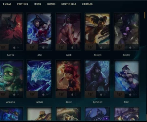 Conta com todos campeões habilitados - League of Legends LOL