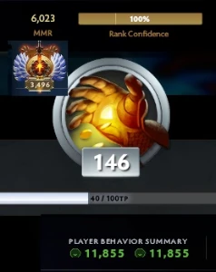 Conta Dota 2 6K MMR Immortal + 1500 items no inventário