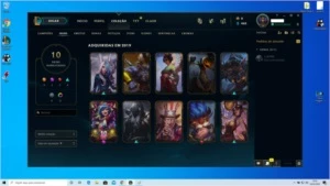 CONTA DE LOL DIAMANTE 4 - League of Legends