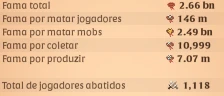 Conta Email Proprio Com 2,6B De Fama E 100M De Fama Amarela - Albion Online
