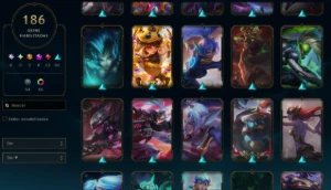 Aatrox Prestigio 2022, Ahri 2022, Thresh 2022 Conta Platina - League of Legends LOL