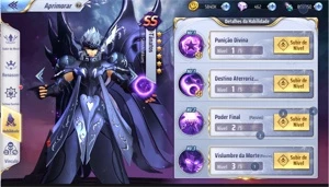 SASHA, ALONE E THANATOS A-135 LVL 39 - Saint Seiya Awakening SSA