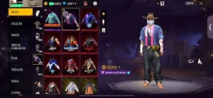 Conta free fire rara 112233