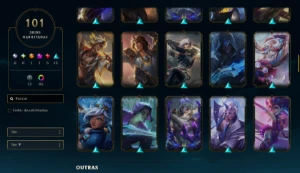 Conta Lol Ex Challenger / Ex Grao Mestre / Ex Mestre !!! - League of Legends
