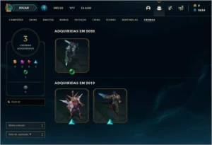 Conta smurf platina 1 mmr alto - League of Legends LOL