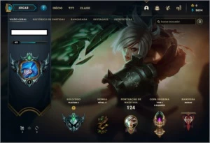 Conta smurf platina 1 mmr alto - League of Legends LOL