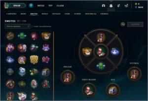 Conta smurf platina 1 mmr alto - League of Legends LOL