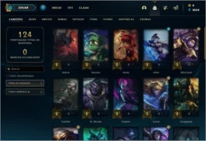 Conta smurf platina 1 mmr alto - League of Legends LOL