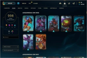 Conta League of legends LOL