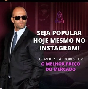 Seguidores sem queda - Redes Sociais