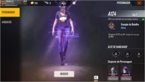 Conta Alok + Android, , skins , panda - Free Fire
