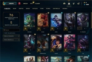 Conta Diamante 4 League of Legends LOL