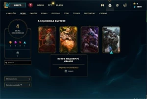 Conta Diamante 4 League of Legends LOL