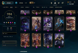 Conta League of Legends - 704 SKINS - TODOS OS CHAMPS LOL