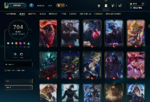 Conta League of Legends - 704 SKINS - TODOS OS CHAMPS LOL
