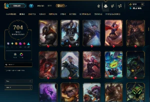 Conta League of Legends - 704 SKINS - TODOS OS CHAMPS LOL