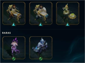 Diamond 3, 131 skins, todos os campeões - League of Legends LOL