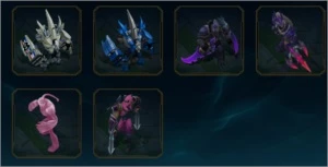 Diamond 3, 131 skins, todos os campeões - League of Legends LOL