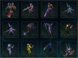 Diamond 3, 131 skins, todos os campeões - League of Legends LOL