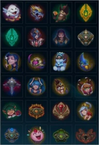 Diamond 3, 131 skins, todos os campeões - League of Legends LOL