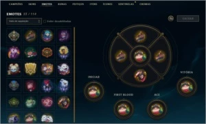 PLATINA 1 - EMOTE MESTRE + MMR MESTRE - League of Legends LOL