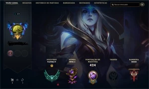 Conta League Of Legends LOL