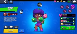 Conta Brawl Stars com o Brock herói, Buzzilla e Leon!