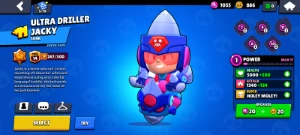 Conta Brawl Stars com o Brock herói, Buzzilla e Leon!