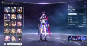 Conta Honkai Star Rail Ar 67 - Seele+Cone/Loba/Blade/Dan Il - Outros