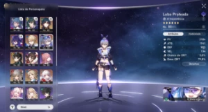 Conta Honkai Star Rail Ar 67 - Seele+Cone/Loba/Blade/Dan Il - Outros