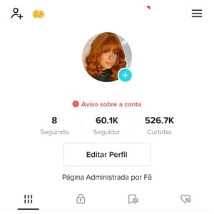 Vendo Conta TikTok +59k Seguidores - Redes Sociais