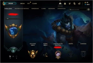 Conta nivel 116, ouro 2, 93 champ, 61 skins - League of Legends LOL