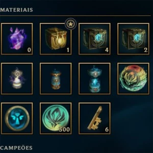 Conta LOL 70% Win rate prata 4 20champ e muitos espolios - League of Legends