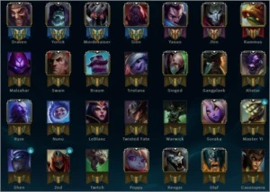 Conta Gold 5 - League of Legends LOL