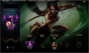 conta mestre lol - League of Legends