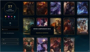 Conta smurf lol (75% winrate) - League of Legends