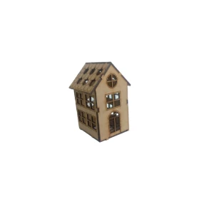 Kit 5 casinha em mdf com e sem luminaria, maquete,... - Artesanato e Personalizados