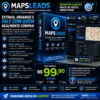 Maps Scraper - Redes Sociais