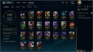 CONTA PLATINA 3 FLEX & PLATINA 5 SOLO SEASON ATUAL - League of Legends LOL