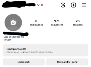 Conta Instagram 950 Seguidores - Redes Sociais